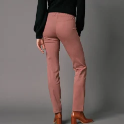 Modellerende broek met 'platte buik' effect en elastische taille