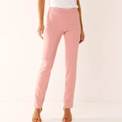 Modellerende broek met 'platte buik' effect en elastische taille