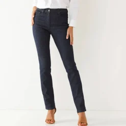 Modellerende jeans met 5 zakken