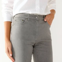 Modellerende jeans met 5 zakken