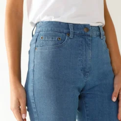 Modellerende jeans met 5 zakken