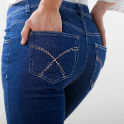 Modellerende jeans met 5 zakken