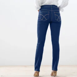 Modellerende jeans met 5 zakken