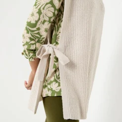 Mouwloze tuniektrui, patenttricot met zachte touch