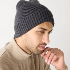 Muts gevoerd met fleecetricot
