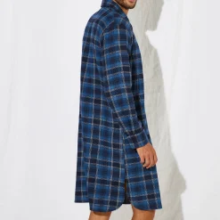 Nachthemd in liketstijl, geruit flanel