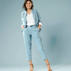 Nauwsluitende 7/8-broek, speciaal voor kleine lengtes
