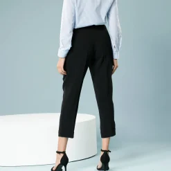 Nauwsluitende 7/8-broek, speciaal voor kleine lengtes
