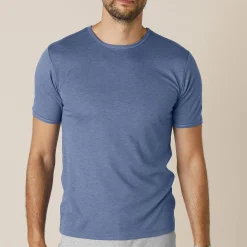 Ondershirt voor heren, met ronde hals en korte mouwen, intense warmte - set van 2