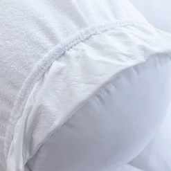 Ondersloop voor peluwkussen, absorberend molton - set van 2