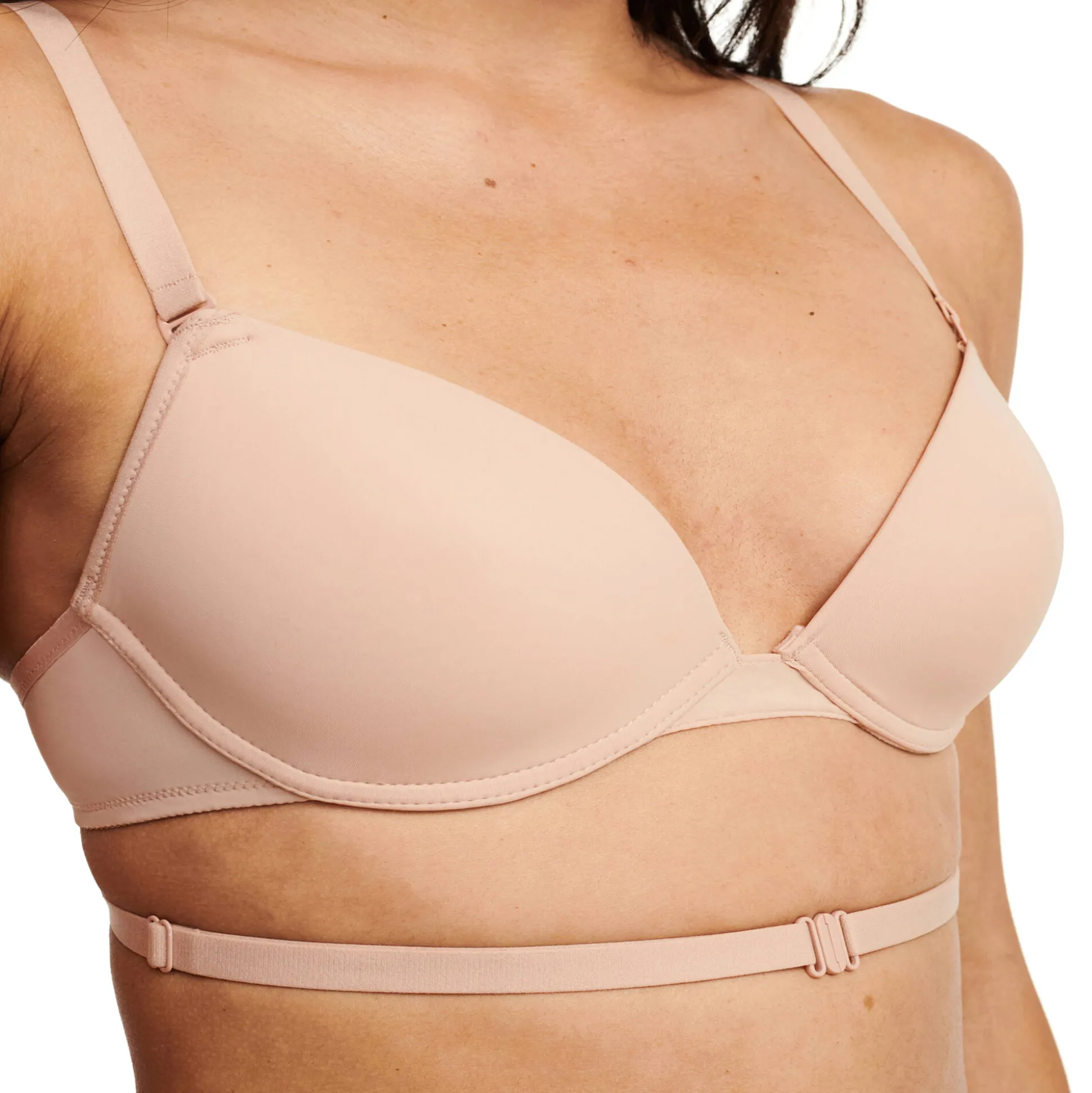 Onzichtbare beha "Easy Feel" met multiway-bandjes - met beugels