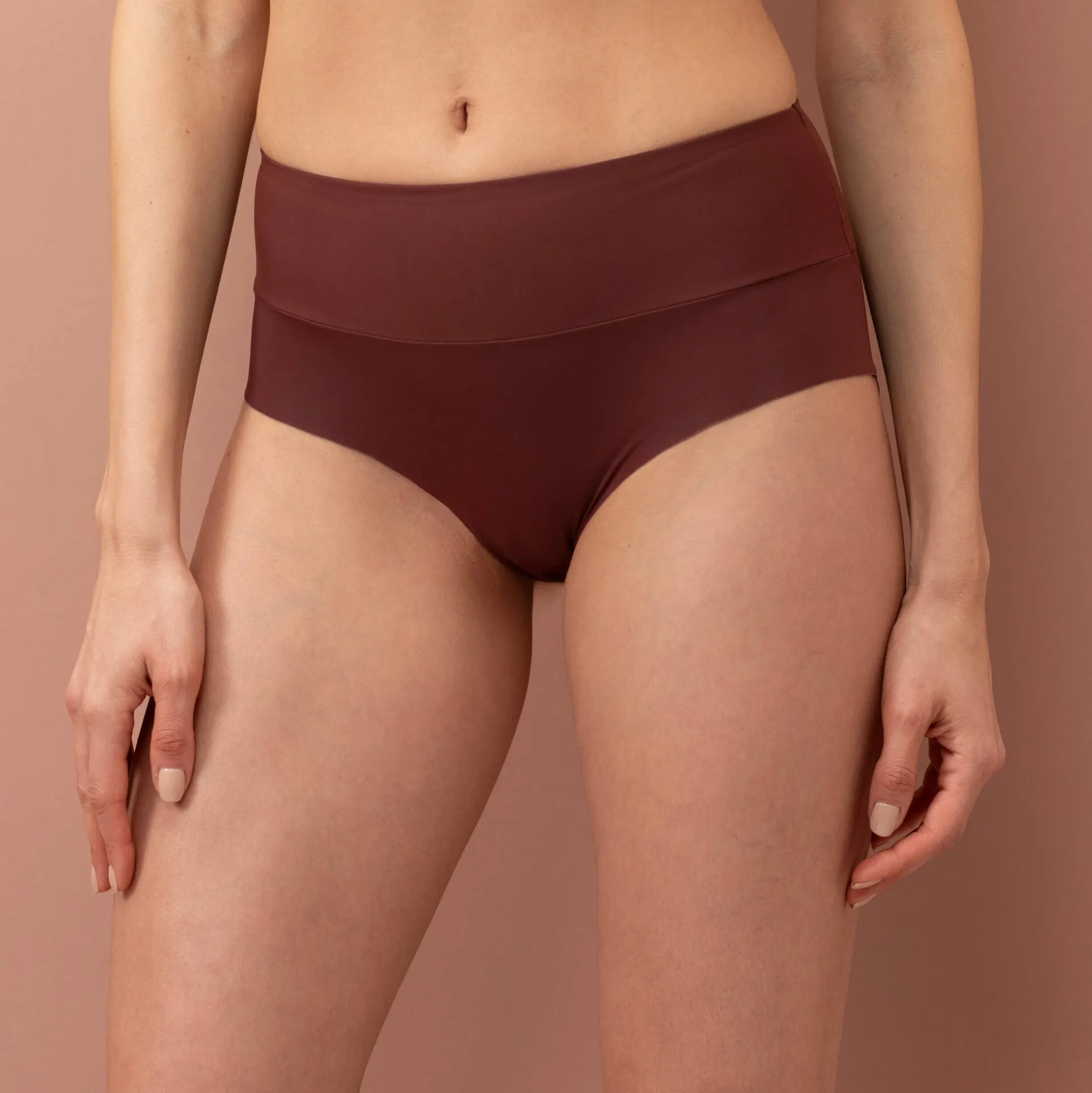 Onzichtbare, comfortabele slip met hoge taille - Set van 2