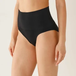 Onzichtbare, naadloze tailleslip in rekbare microvezel - set van 2