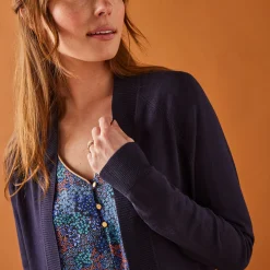 Open vest, lange mouwen