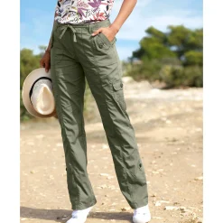 Oprolbare broek in battlestijl