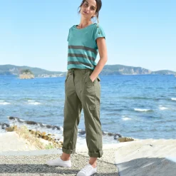 Oprolbare broek in battlestijl
