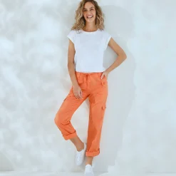 Oprolbare broek in battlestijl