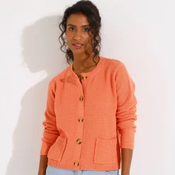 Paletotvest met fantasiesteek, knopen in hoornstijl