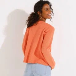 Paletotvest met fantasiesteek, knopen in hoornstijl