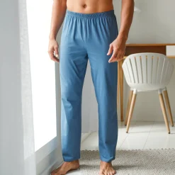 Pantalon pyjama coton uni