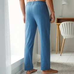 Pantalon pyjama coton uni