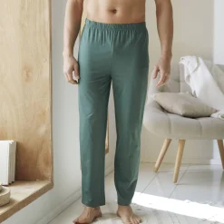 Pantalon pyjama coton uni