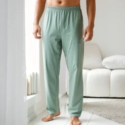 Pantalon pyjama coton uni
