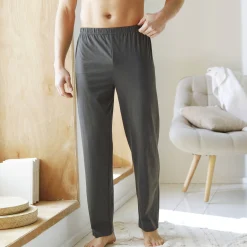 Pantalon pyjama coton uni