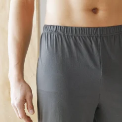 Pantalon pyjama coton uni
