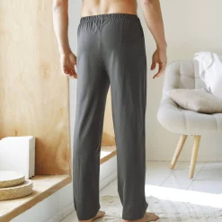 Pantalon pyjama coton uni