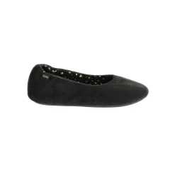 Pantoffels in ballerinastijl, zwart