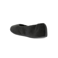 Pantoffels in ballerinastijl, zwart