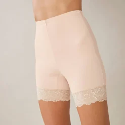 Pantybroekje in microvezel en kant - modellerend