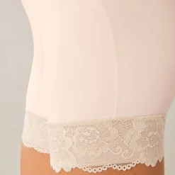 Pantybroekje in microvezel en kant - modellerend