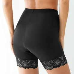 Pantybroekje in microvezel en kant - modellerend