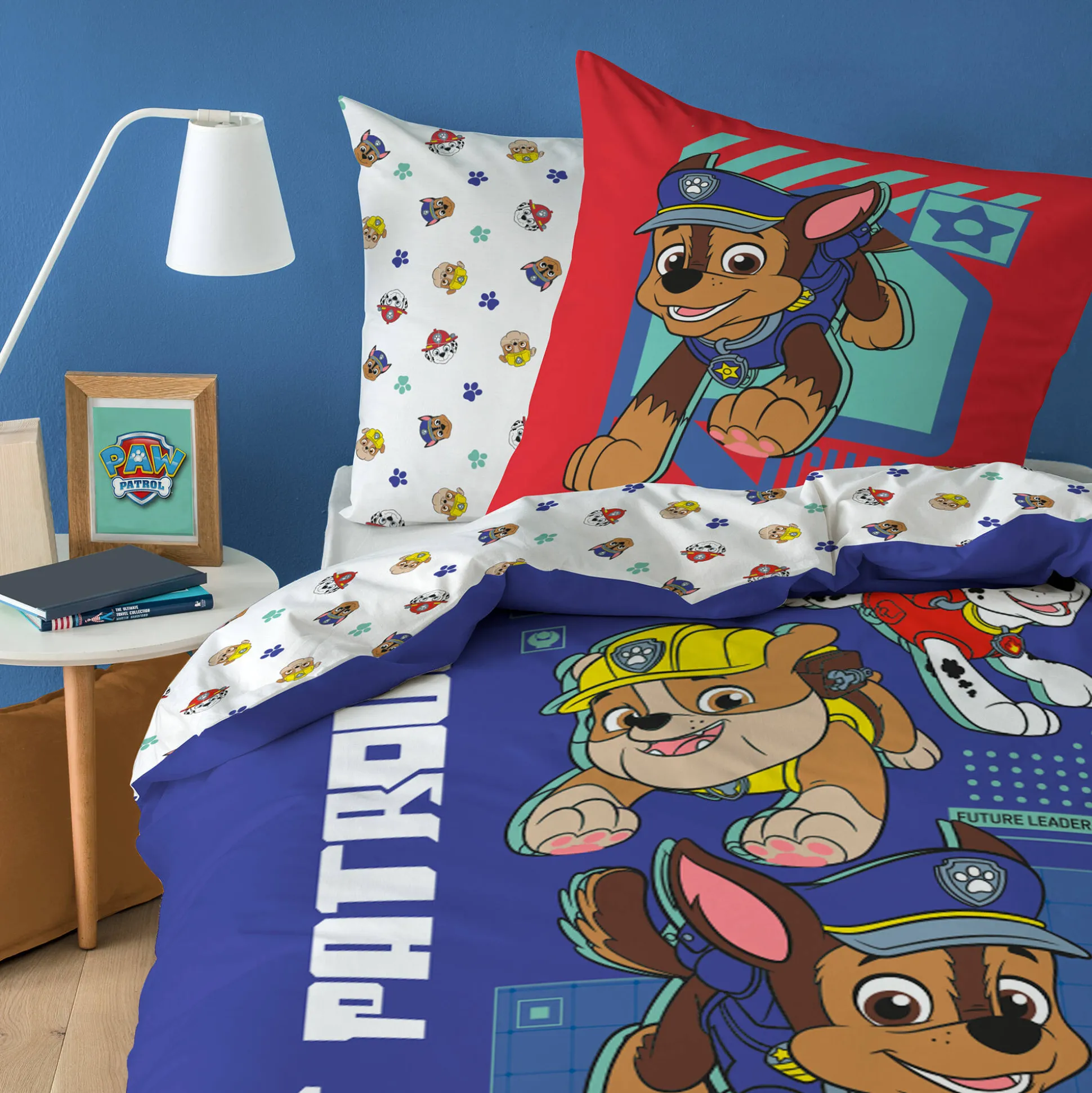 Pat'Patrouille katoenen set bedlinnen