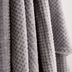 Plaid in honingraatfleece