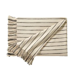 Plaid of zitbanksprei in artisanaal weefsel