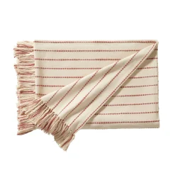 Plaid of zitbanksprei in artisanaal weefsel