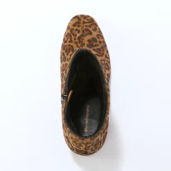 Platte ballerina's in microvezel