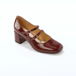 Platte ballerina's in microvezel