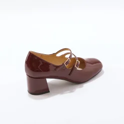 Platte ballerina's in microvezel