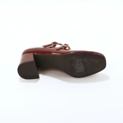 Platte ballerina's in microvezel