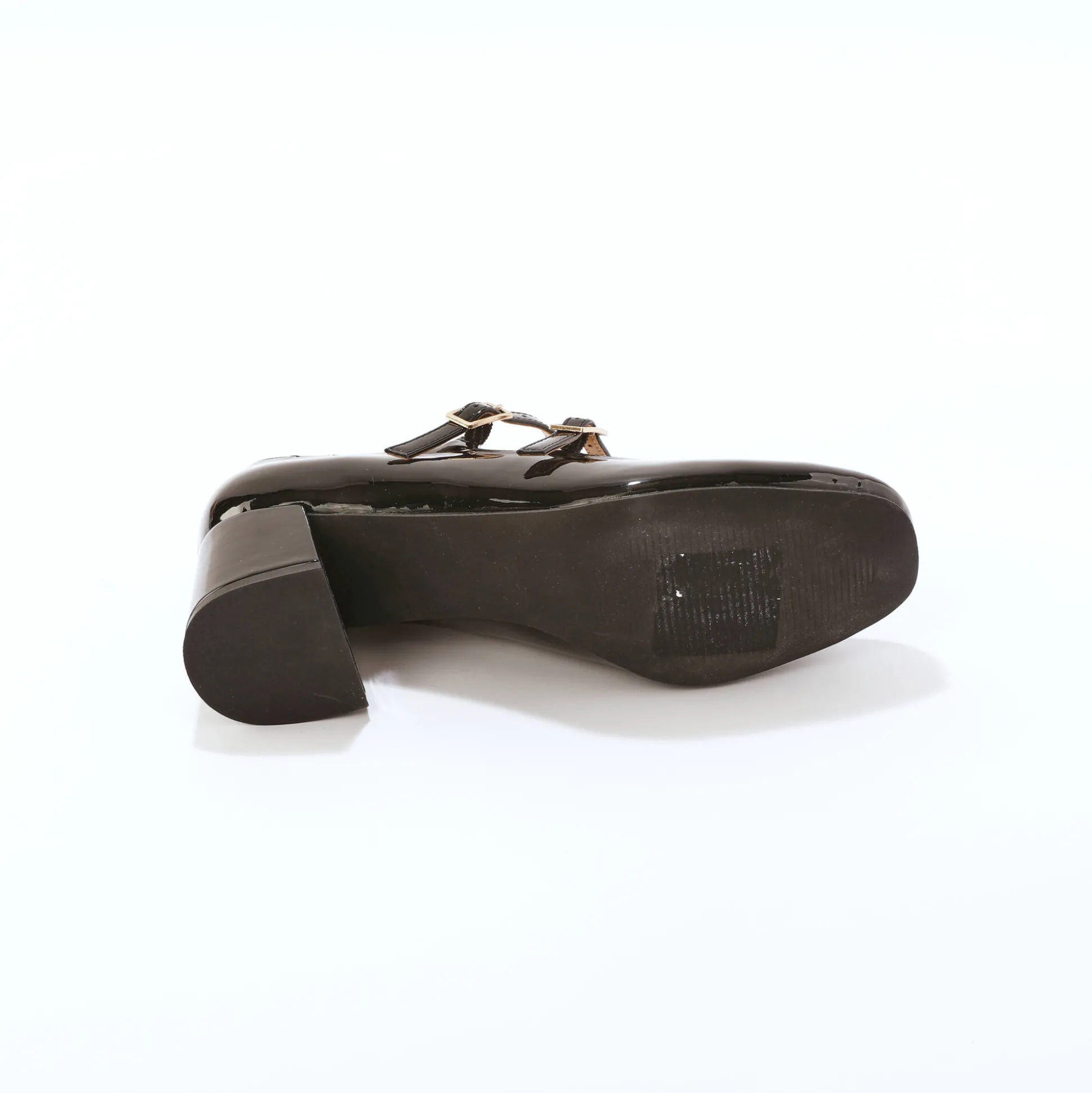 Platte ballerina's in microvezel
