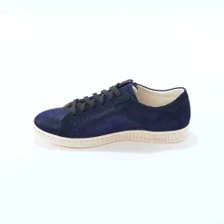 Platte ballerina's in microvezel