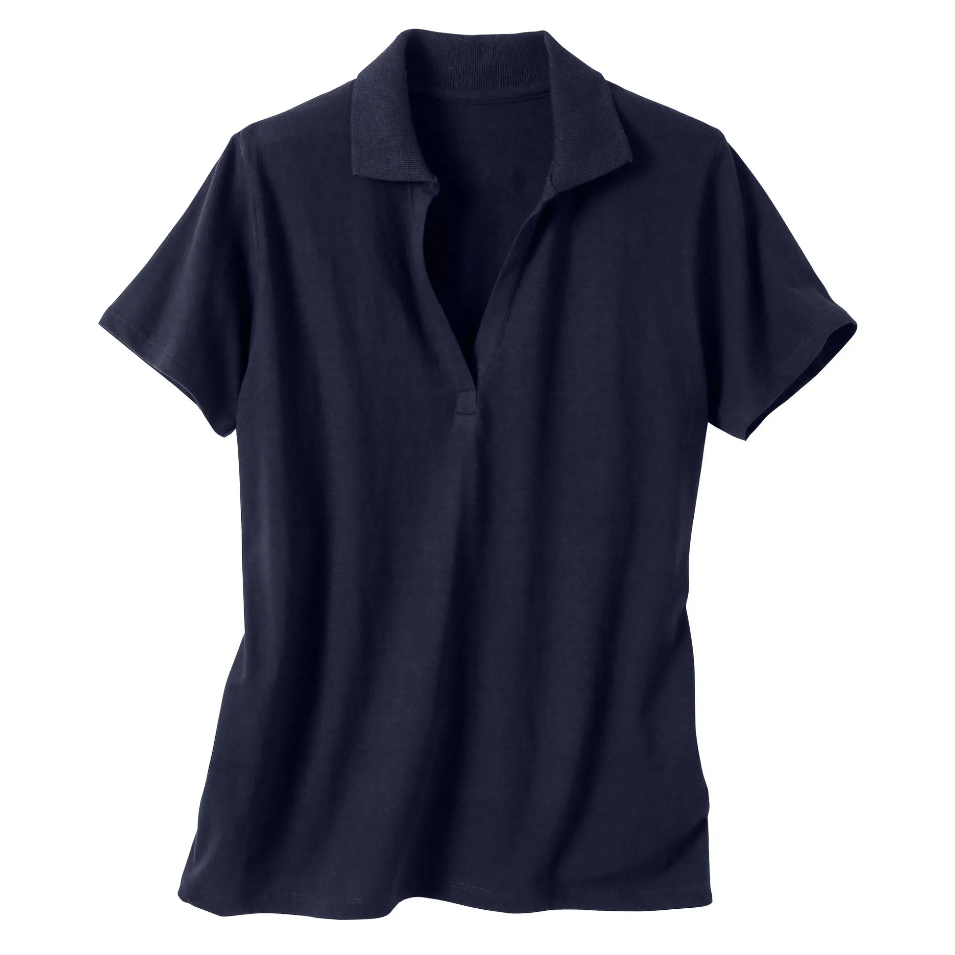 Polo met korte mouwen in jerseytricot