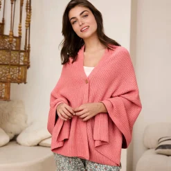 Poncho in tricot