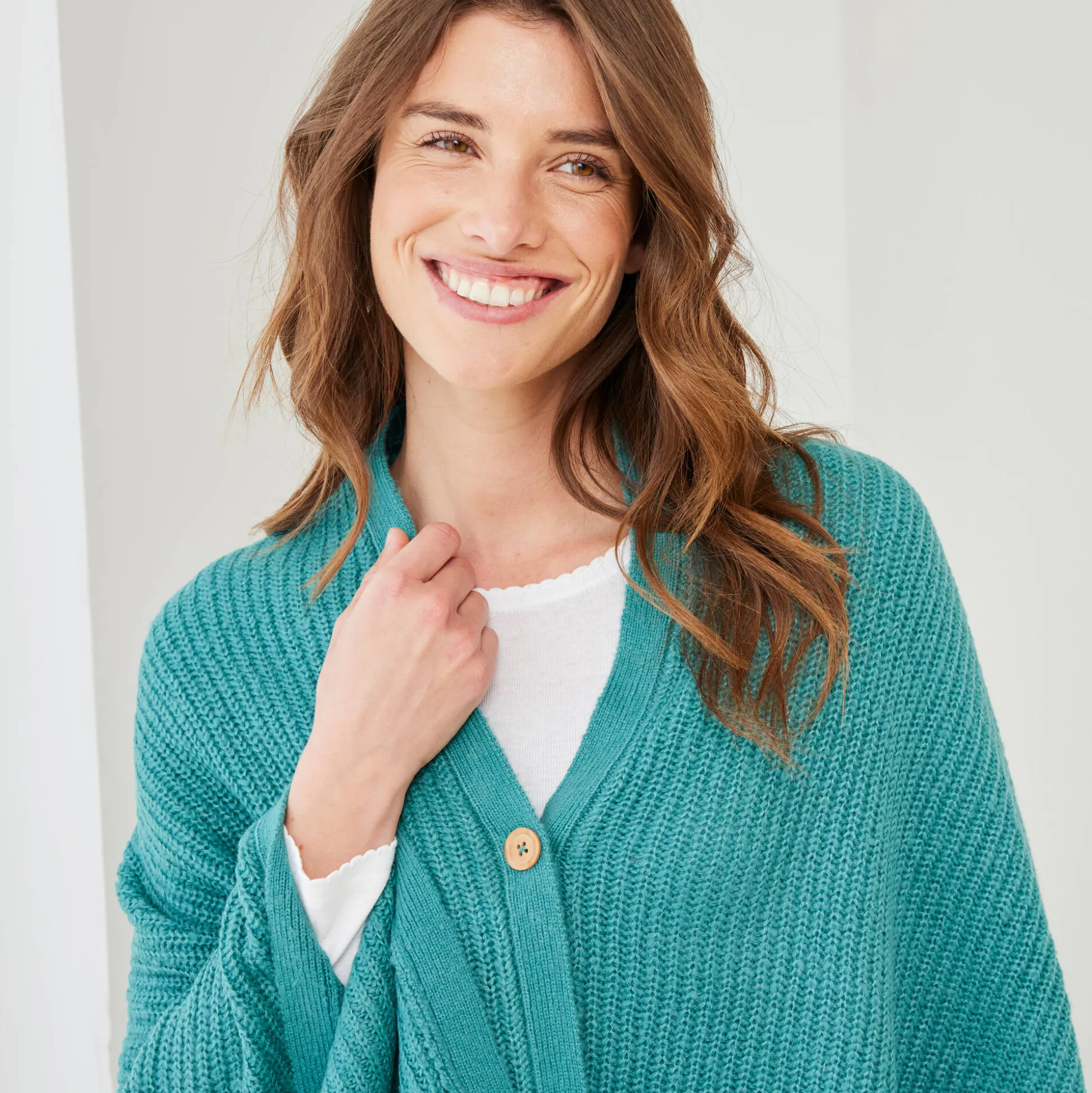 Poncho in tricot