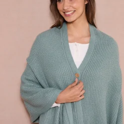 Poncho in tricot
