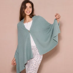 Poncho in tricot